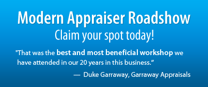 Save your seat at the Modern Appraiser Roadshow